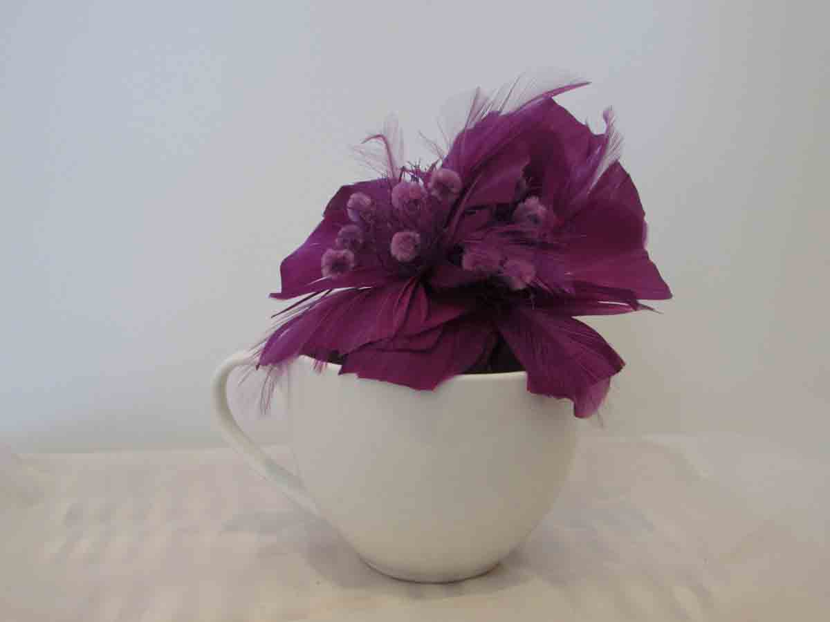 Grape fascinator Outlet