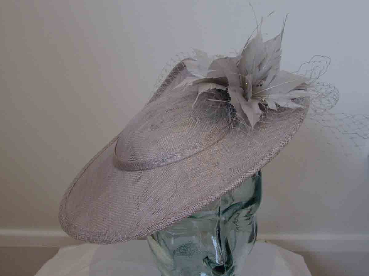 Silver Fascinators Silver Hatinators Love Fascinators