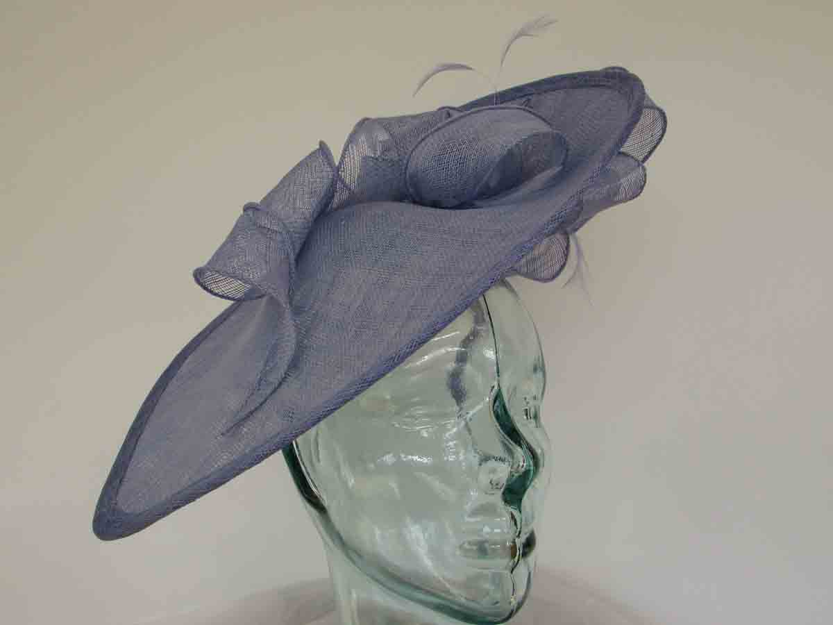 teardrop fascinator in sky blue - Love 