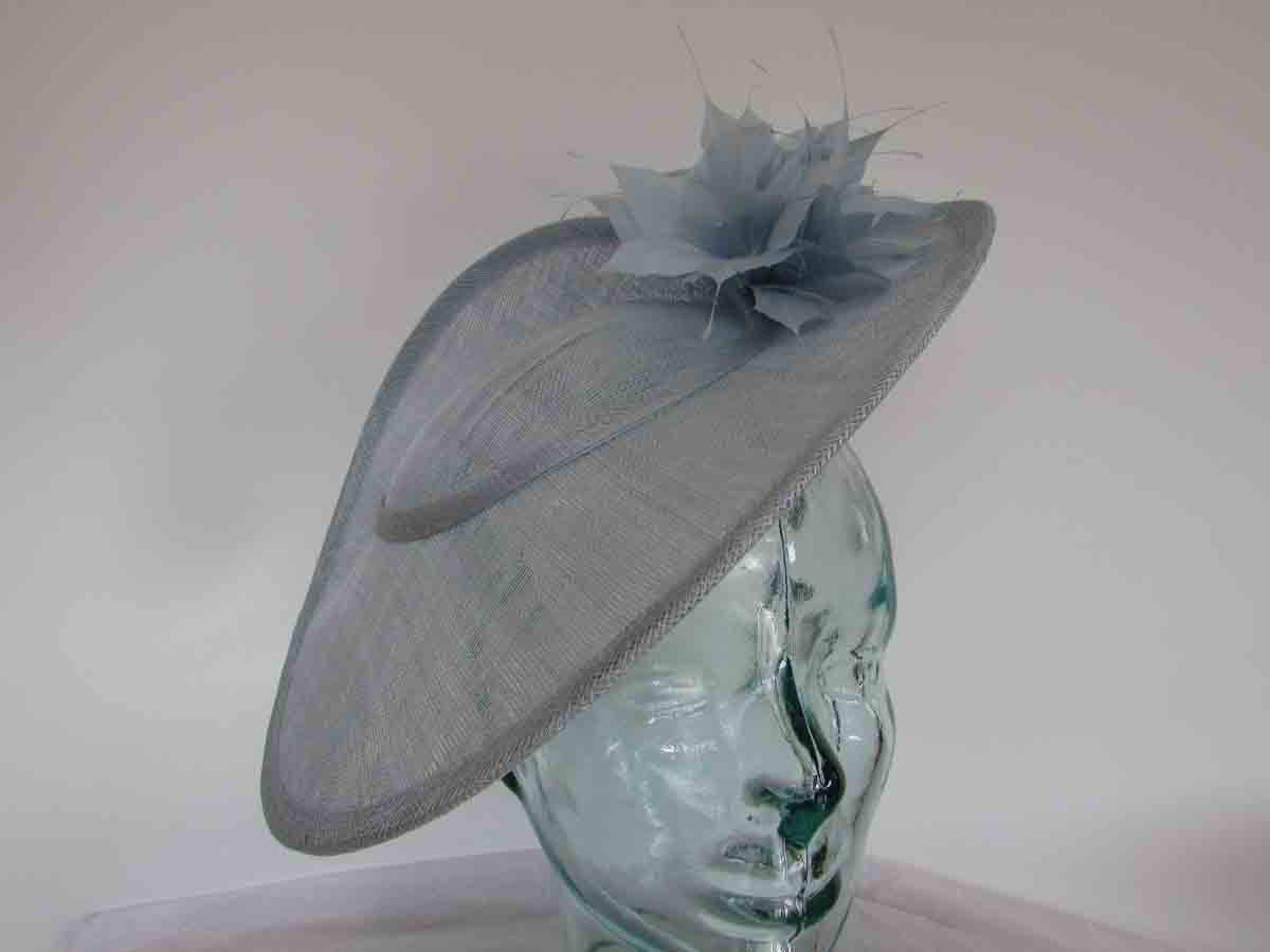 Three quarter brim hatinator in bluebell