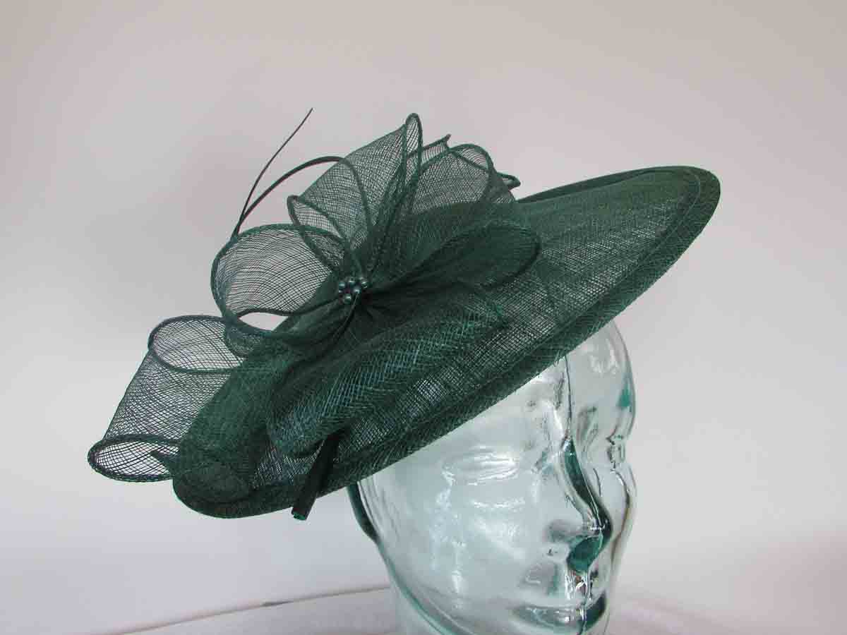 Simanay hatinator with flower in bottle green