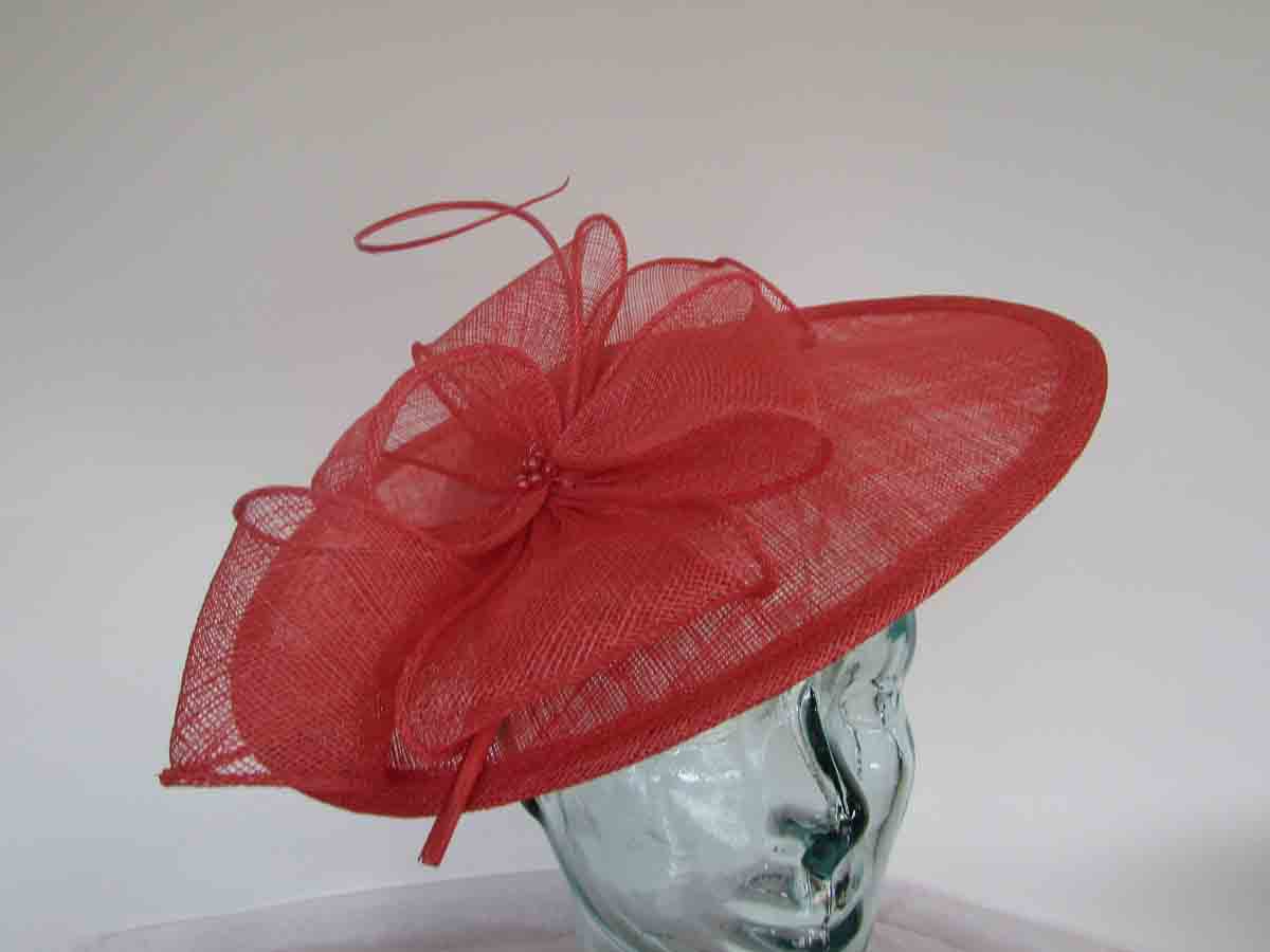 Simanay hatinator with flower in tangerine
