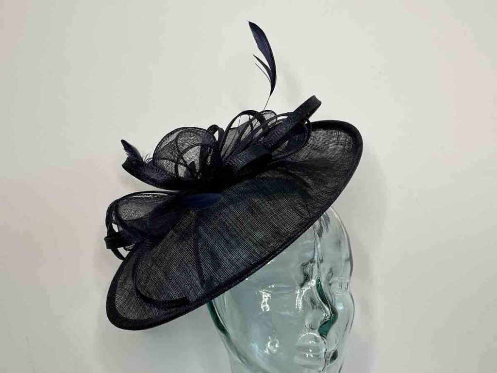 Navy Fascinators Navy Hatinators Navy Blue Fascinators Navy Blue