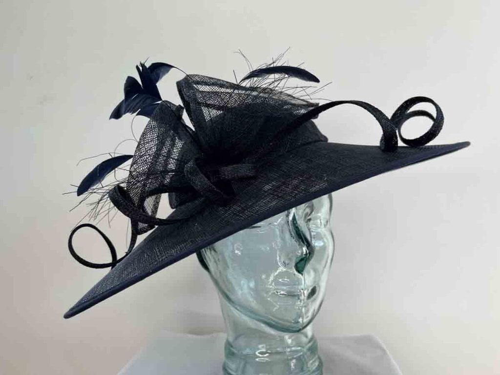 Navy Fascinators Navy Hatinators Navy Blue Fascinators Navy Blue